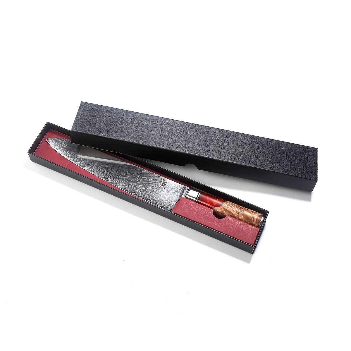 Damascus Chef's Knife Western Kitchen Knife Slicing Knife Chopping Knife