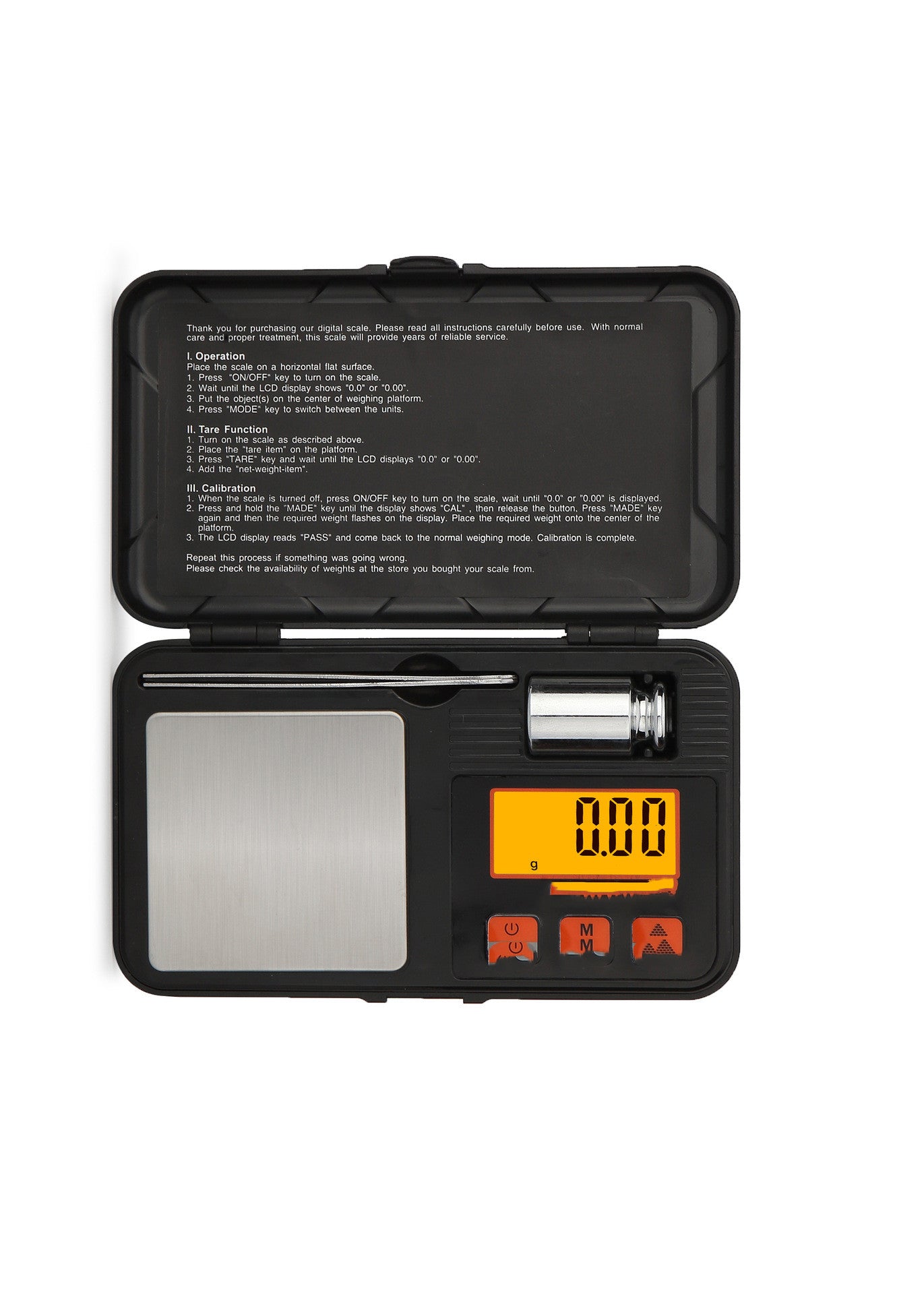 2019 New Tool Box Jewelry Scale 0.01G50G Carat Scale 0.001G Portable Electronic Scale With Weight