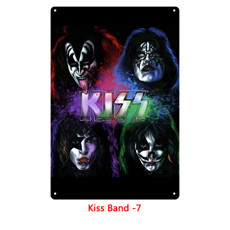 Tin Painting Bar Clothing Shop Home Wall Decoration