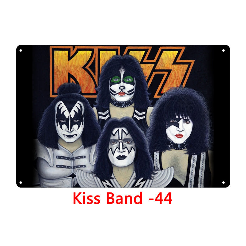 Tin Painting Bar Clothing Shop Home Wall Decoration