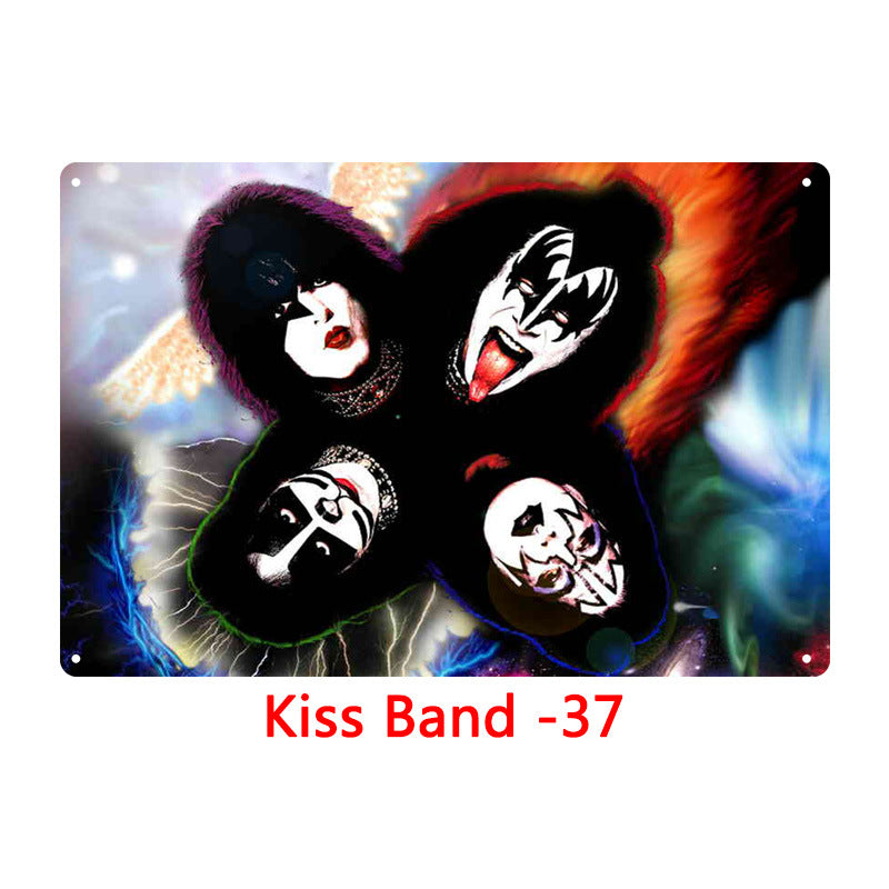 Tin Painting Bar Clothing Shop Home Wall Decoration