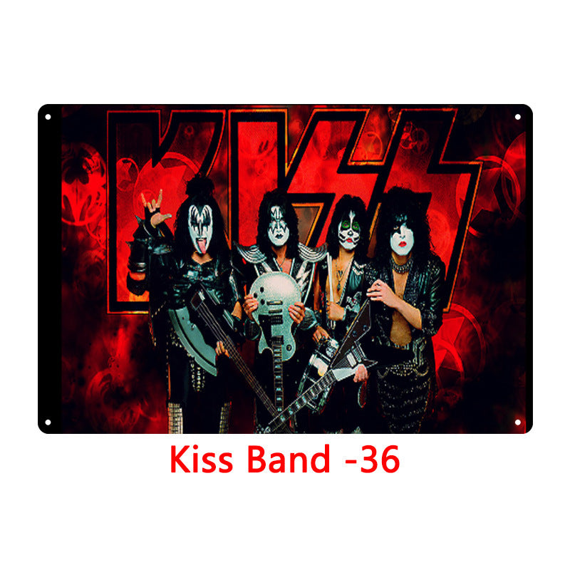 Tin Painting Bar Clothing Shop Home Wall Decoration