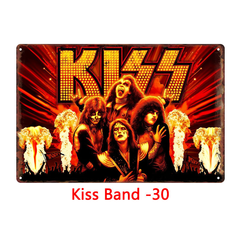 Tin Painting Bar Clothing Shop Home Wall Decoration