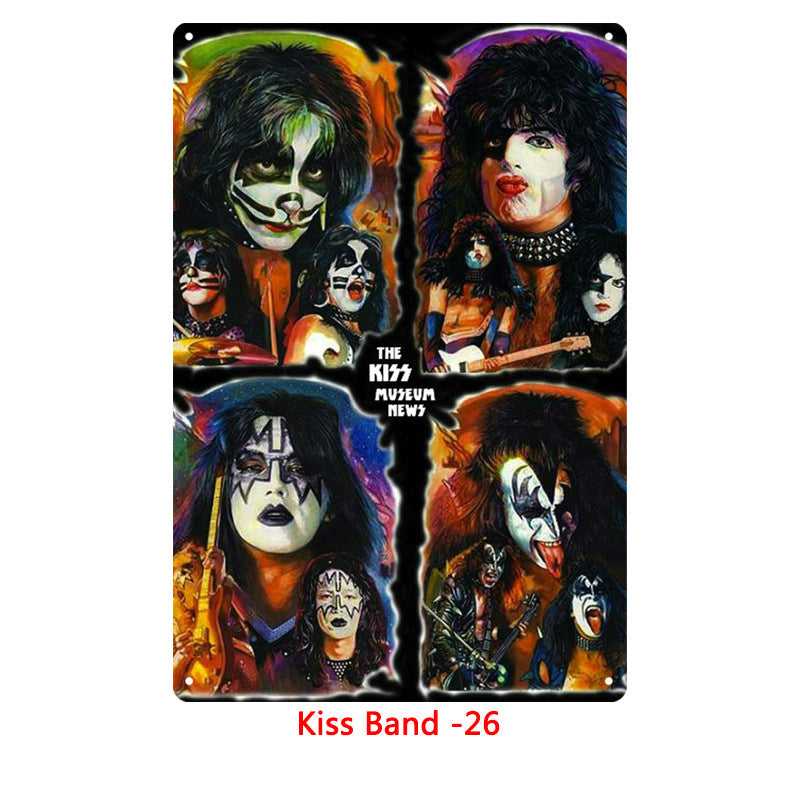 Tin Painting Bar Clothing Shop Home Wall Decoration