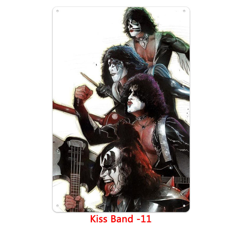 Tin Painting Bar Clothing Shop Home Wall Decoration