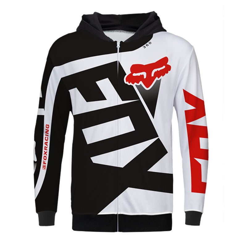 Warm Fleece Motorcycle Rider Clothing Sweatshirt Off-road