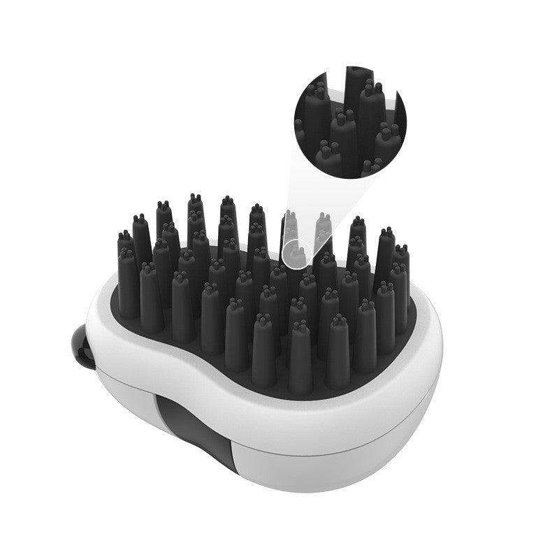 Panda Model Pet Grooming Cat Comb Juego de cepillos de baño