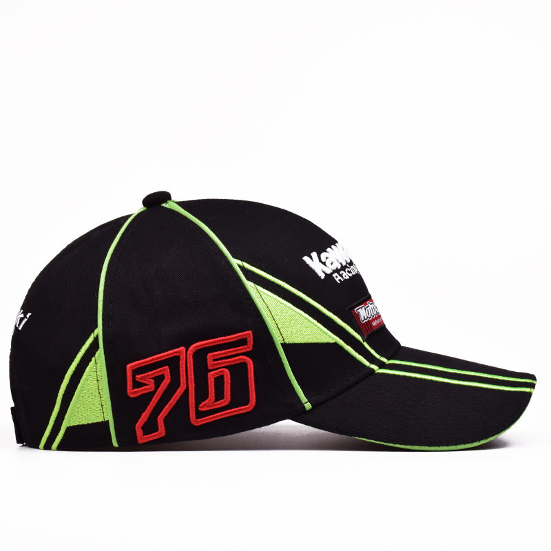Motorcycle Cap Letters Plus Numbers