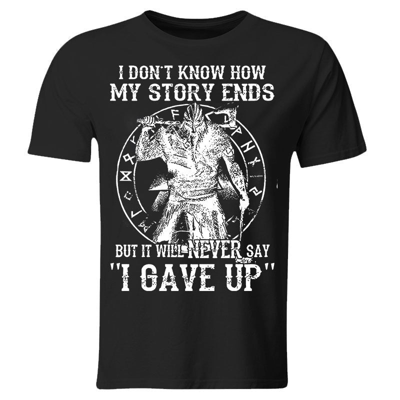 Printed Men's Street Long Sleeve Sports T-shirt Top