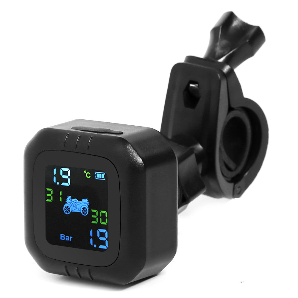 Motorcycle tire pressure monitor