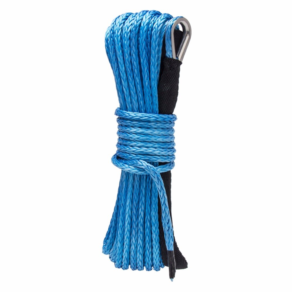 Synthetic winch steel wire trailer rope