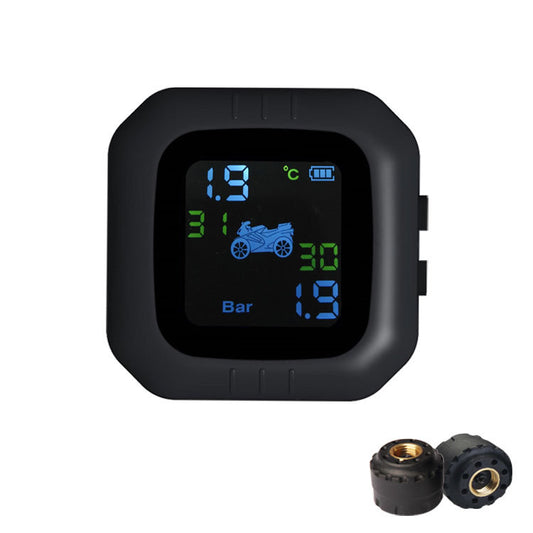 Motorcycle tire pressure monitor