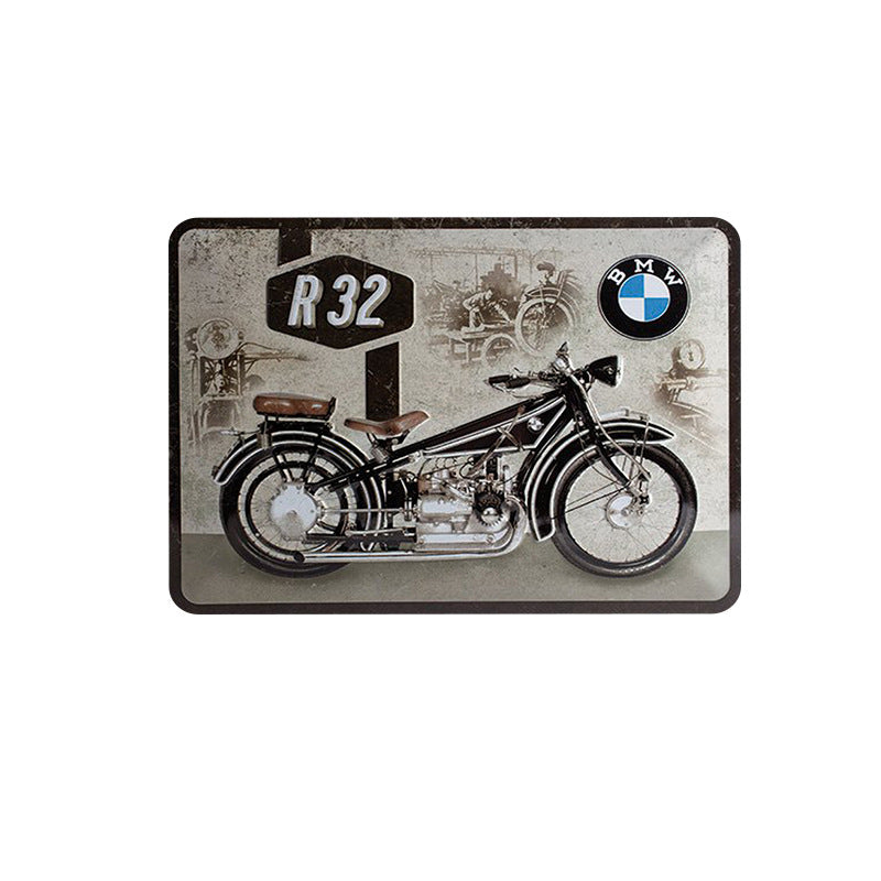 Cafe Bar Home Decoration Mural Wall Decoration Tin Painting