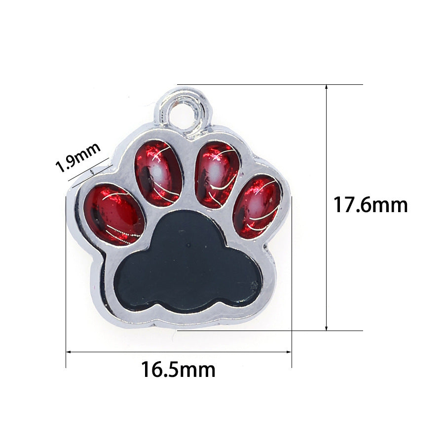 Footprint dog